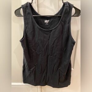 Lands' End Women's Black Tank Top